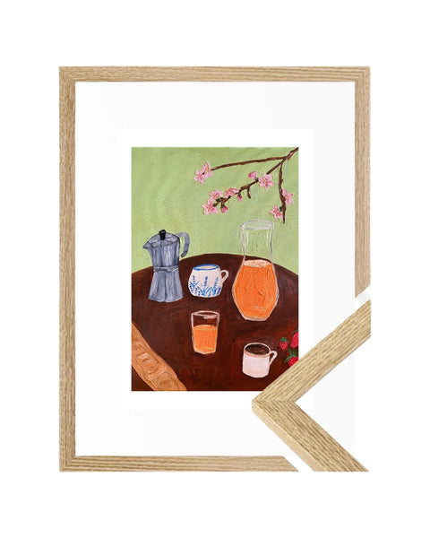 Late Breakfast Fine Art Print