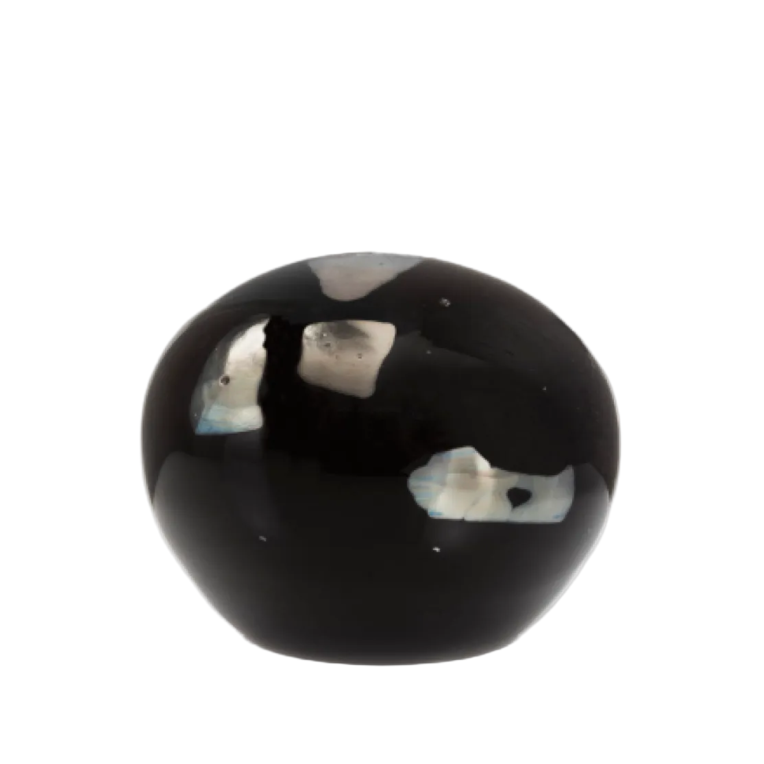 "Black Metallic Pearl" Paperweight