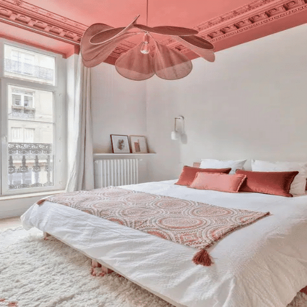 The Original Pendant Petal Light - Medium bedroom