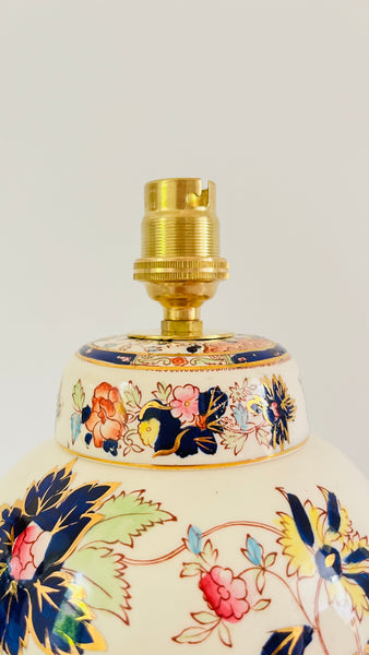 Antique Mason’s Mandarin Lamp