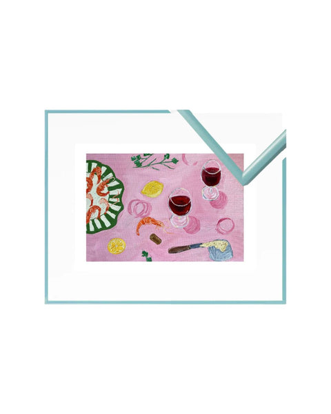 Snack After the Beach Fine Art Print