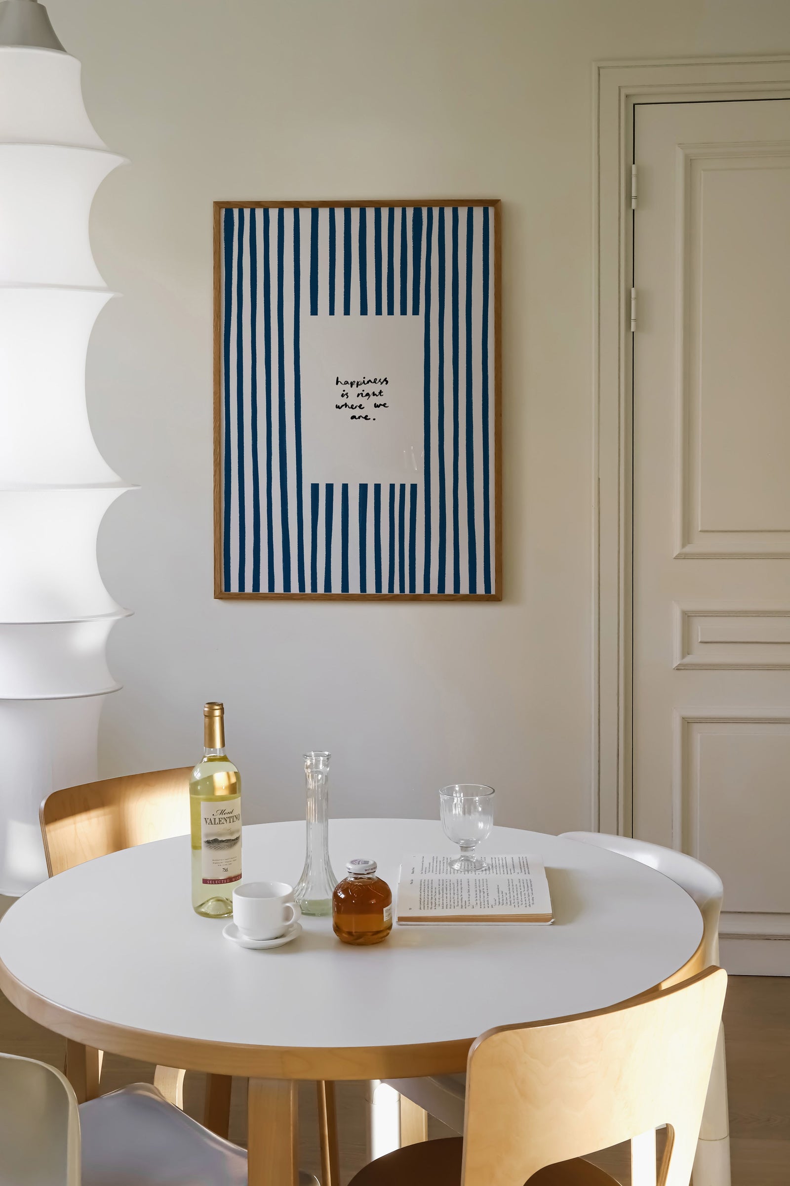 Happiness Is Where We Are | Living Room Print | UNFRAMED