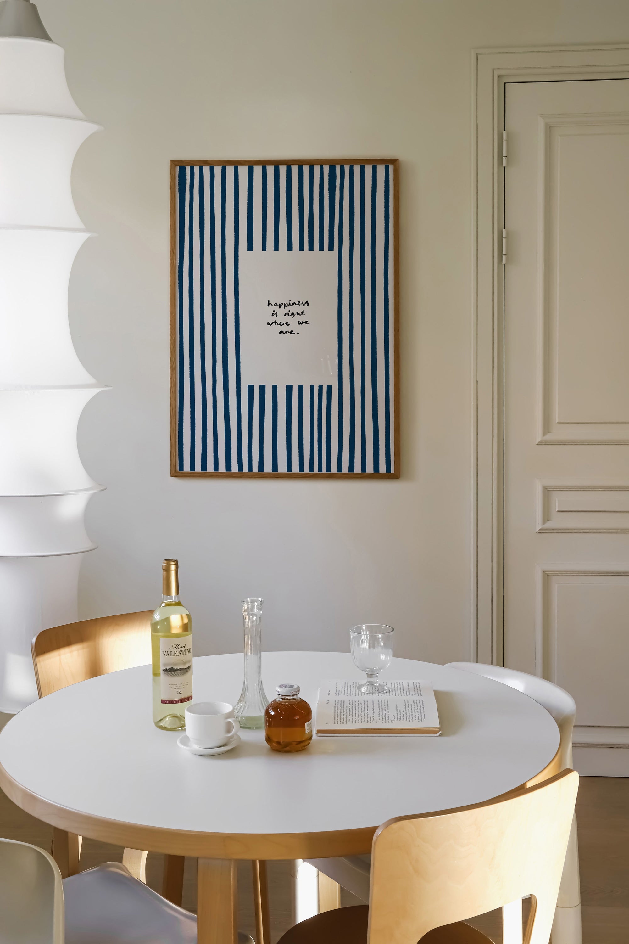Happiness Is Where We Are | Living Room Print | UNFRAMED