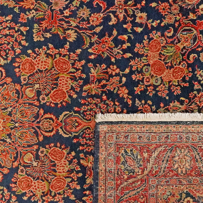 Ekbatan — Hand-knotted, 197x293 cm, Blue, 100% Virgin Wool | View 6