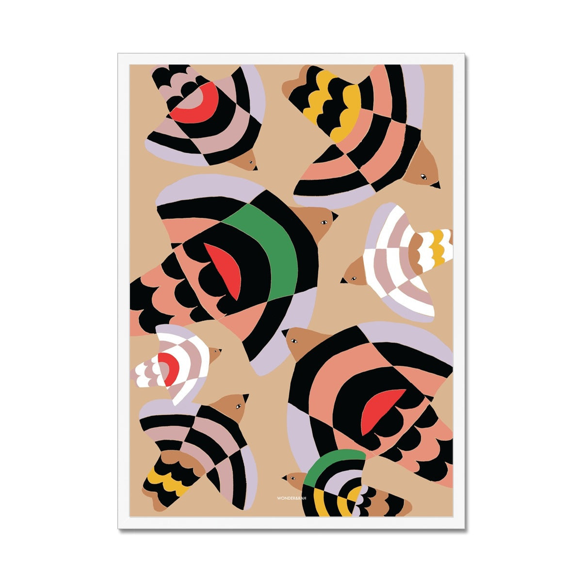 Summer Flock Children's Print