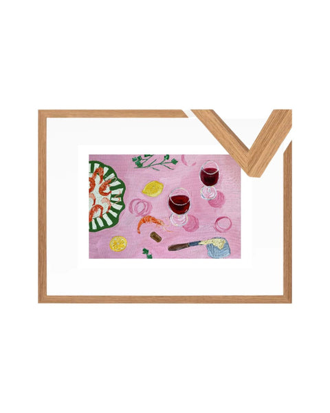 Snack After the Beach Fine Art Print