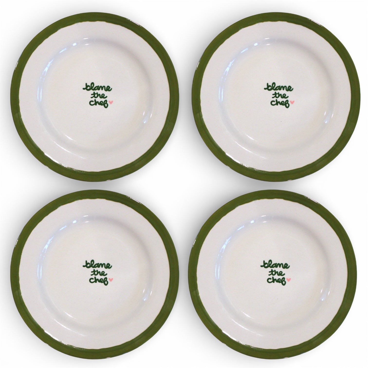 Custom Hand-painted Dessert Plates