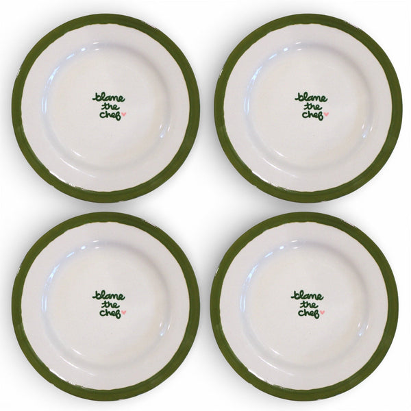 Custom Hand-painted Dessert Plates