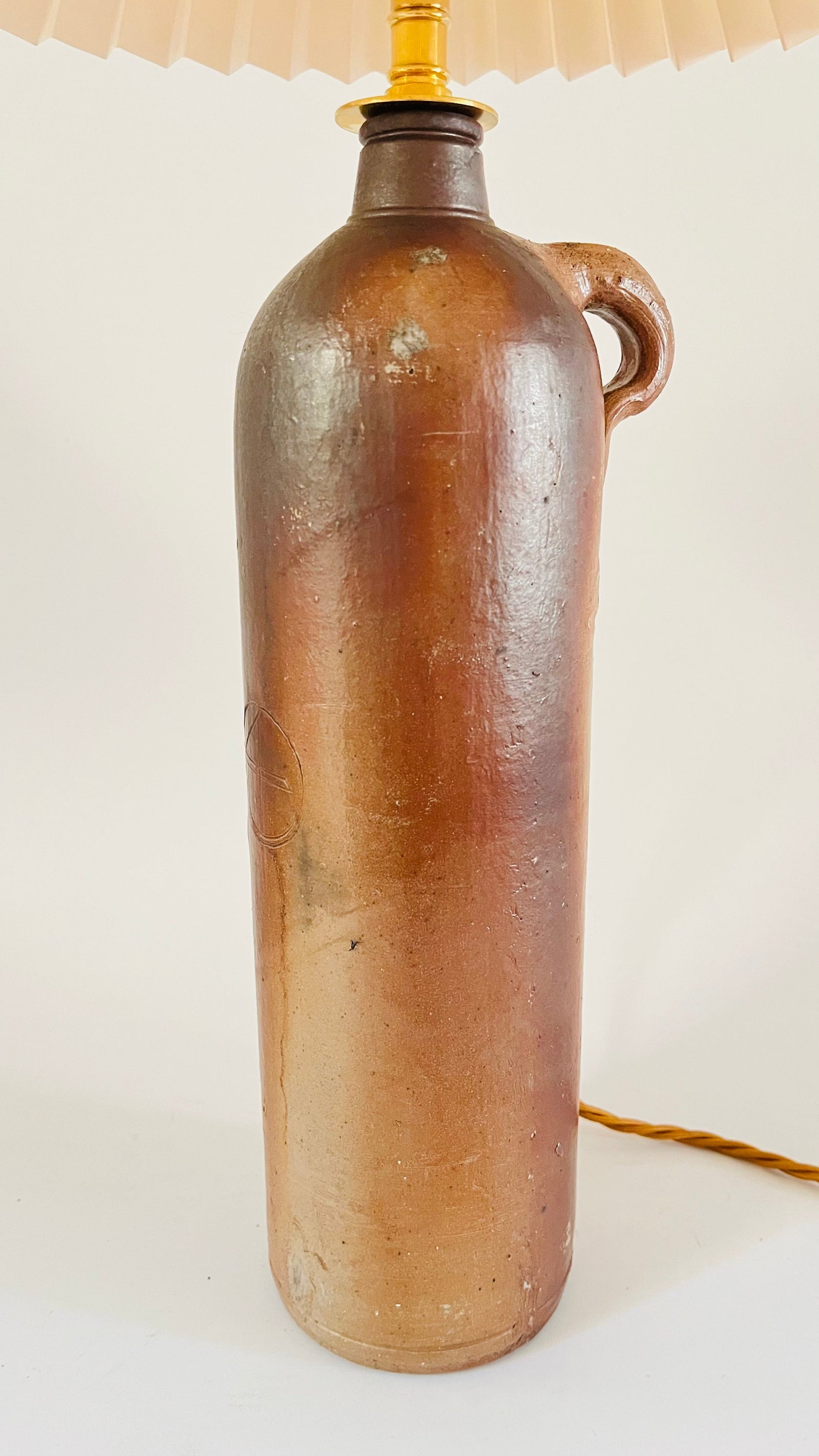 Antique Dutch Jug Lamp