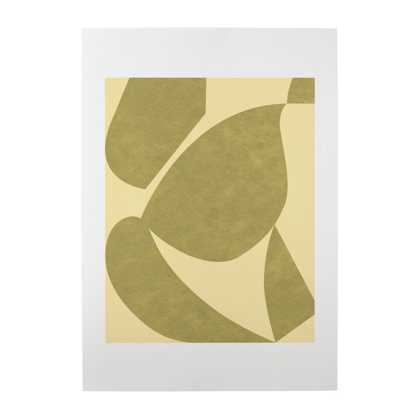 Settle Olive/Yellow Print