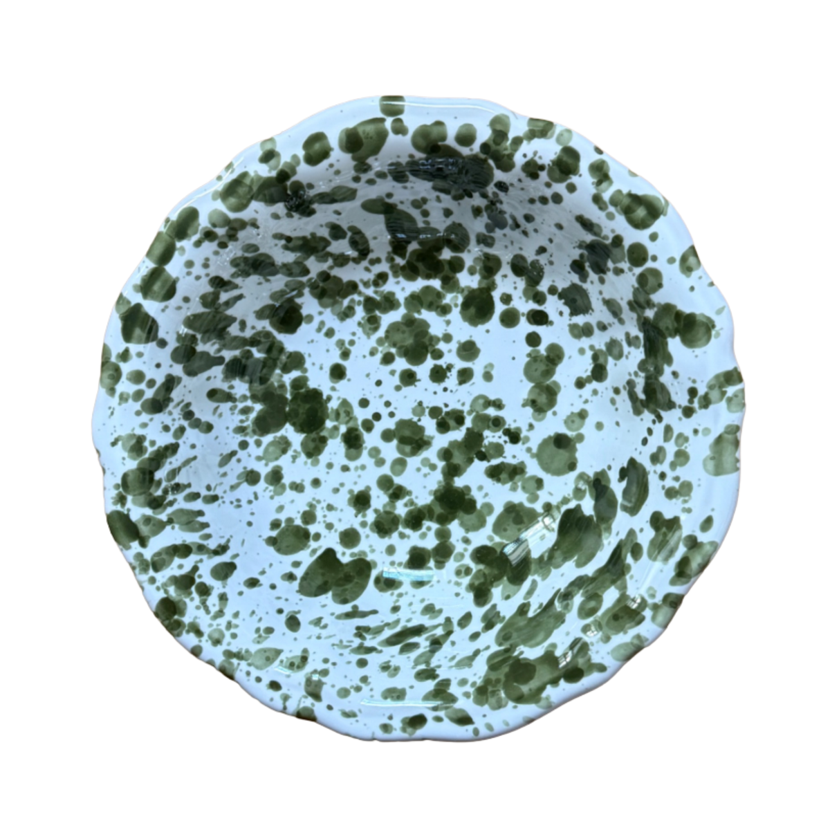 Bowl 14 cm Dots Green