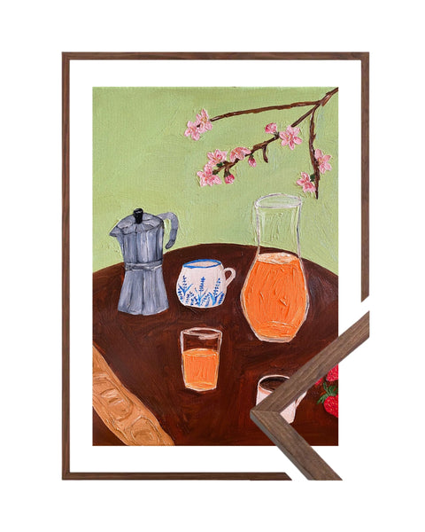 Late Breakfast Fine Art Print