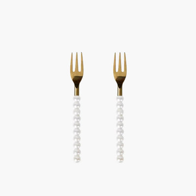 Set of Two Pearl Forks