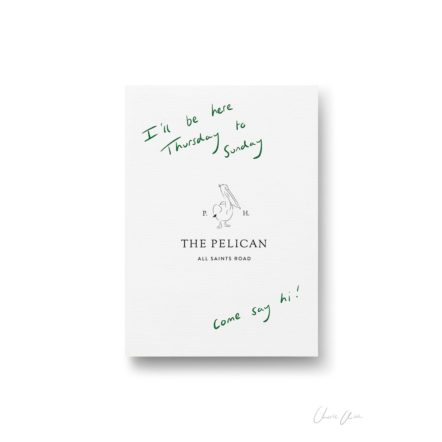 Card at The Pelican Print