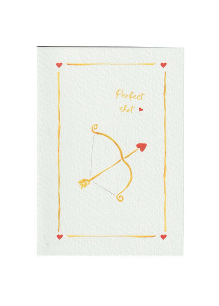 Perfect Shot Greetings Card