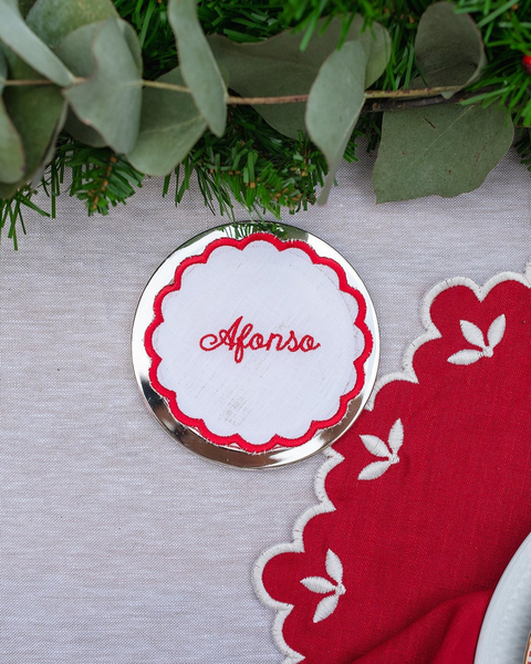 Customised Red Coaster MF