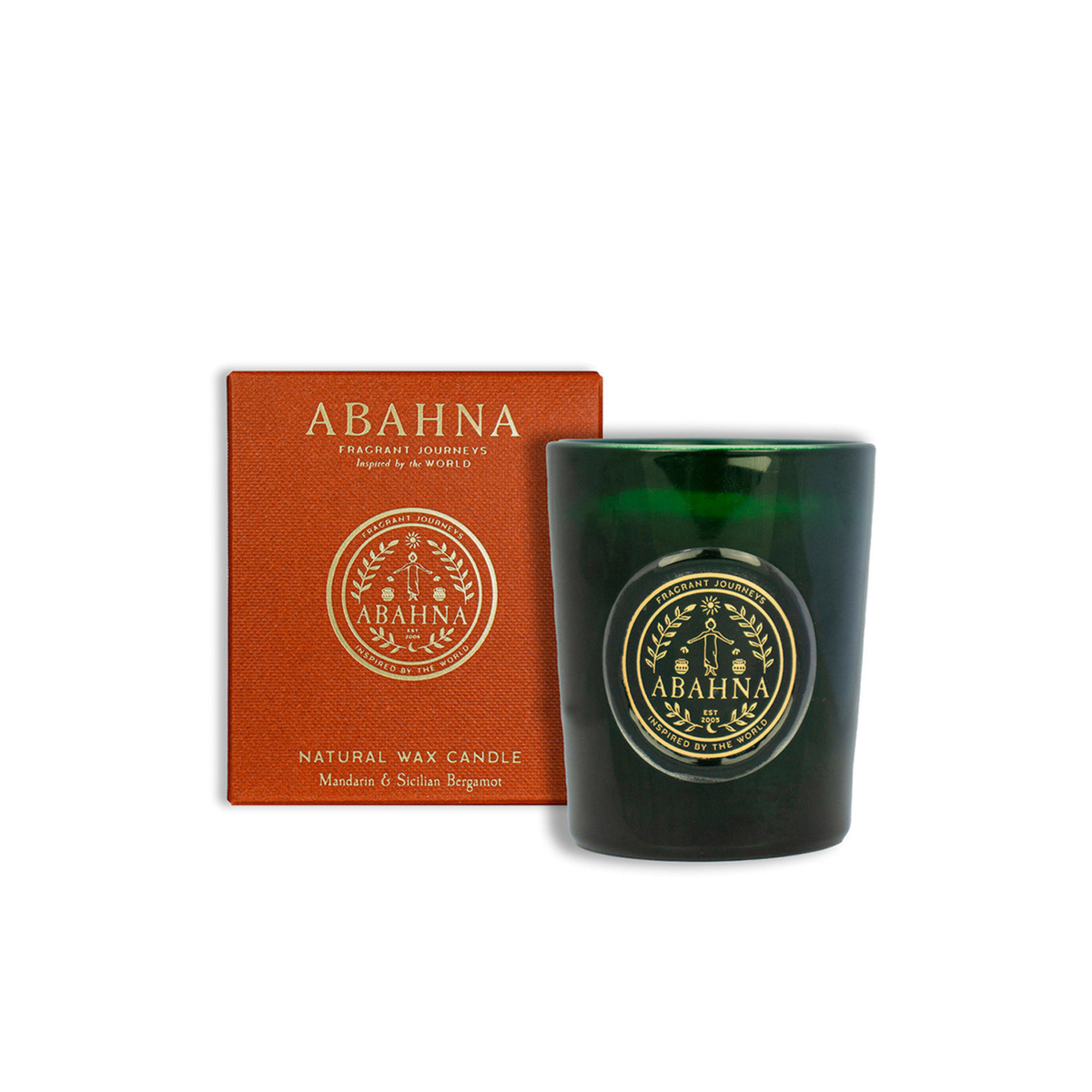 Natural Wax Votive Candle - Mandarin & Sicilian Bergamot