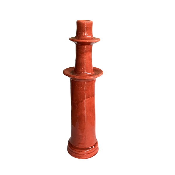 Tall Ceramic Candlestick