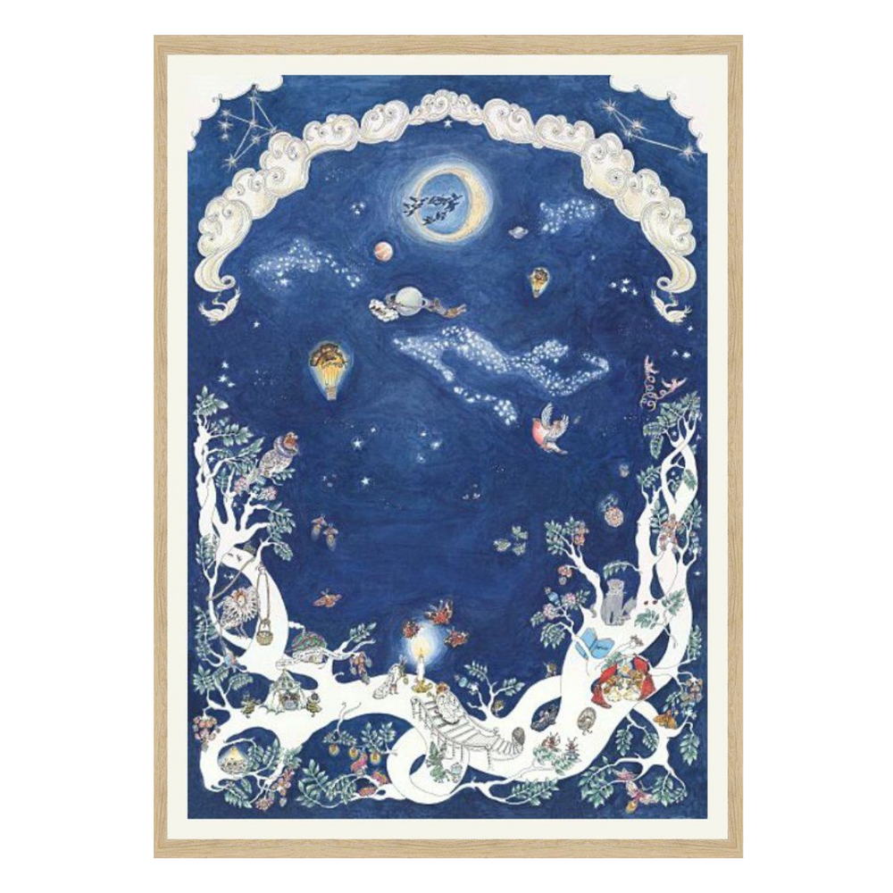 'The Space Above the Ground at Night' -  Fine Art Print