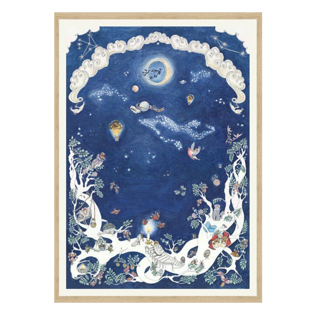 'The Space Above the Ground at Night' -  Fine Art Print