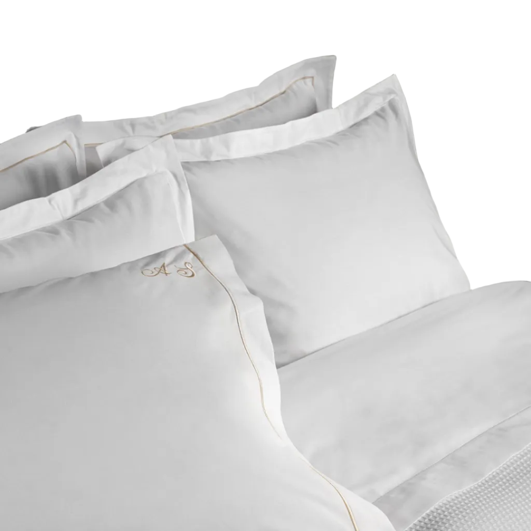 Personalised Amélia Pillowcases, Set of 2 – Cotton (200 Thread Count Percale)