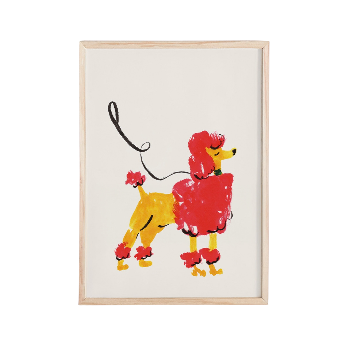 Poodle Mini Art Print