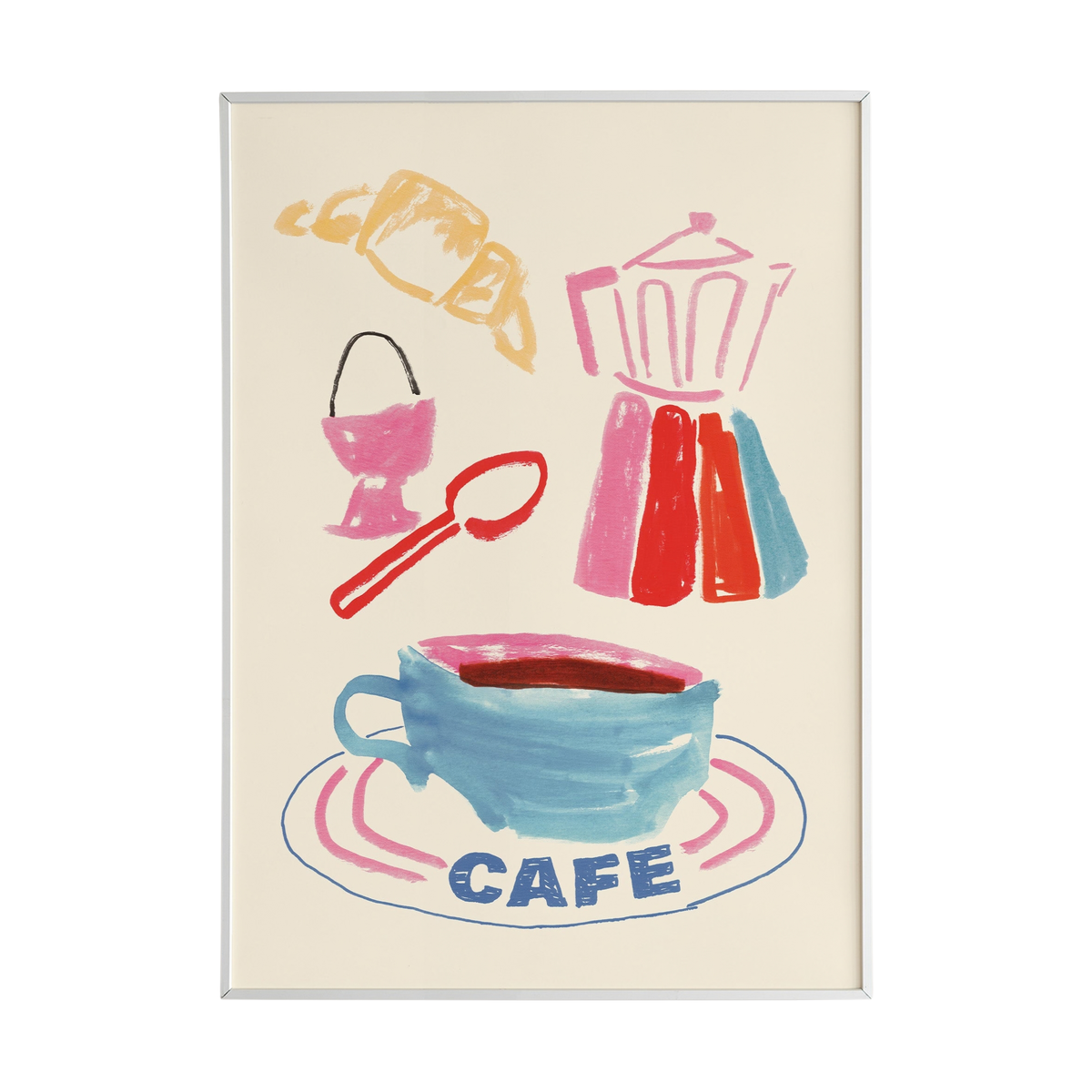 "Cafe Color" Art Print
