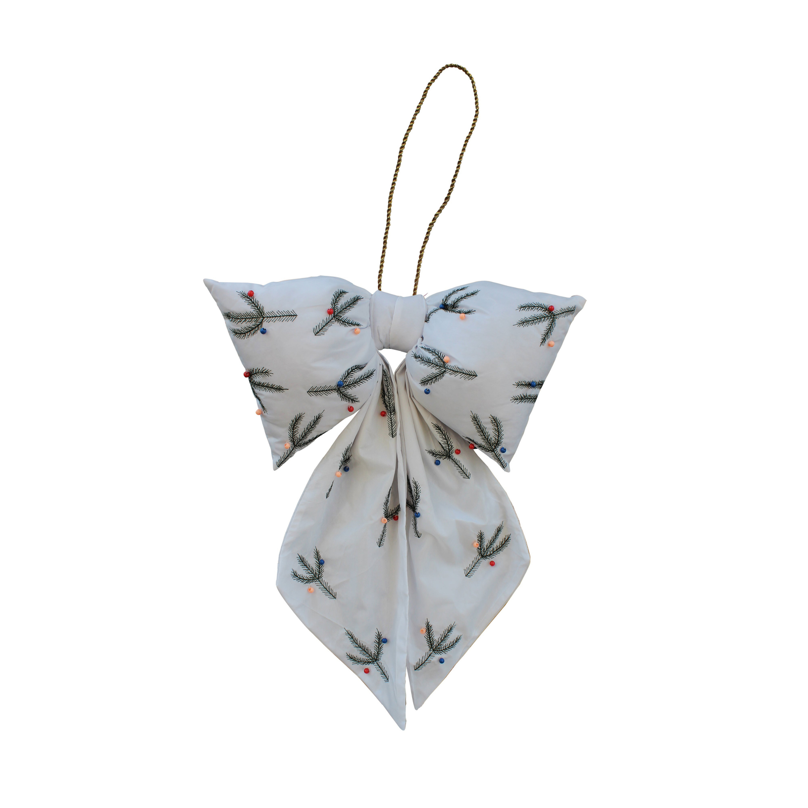 Puffy Christmas Bow “Magic Holiday” (large)