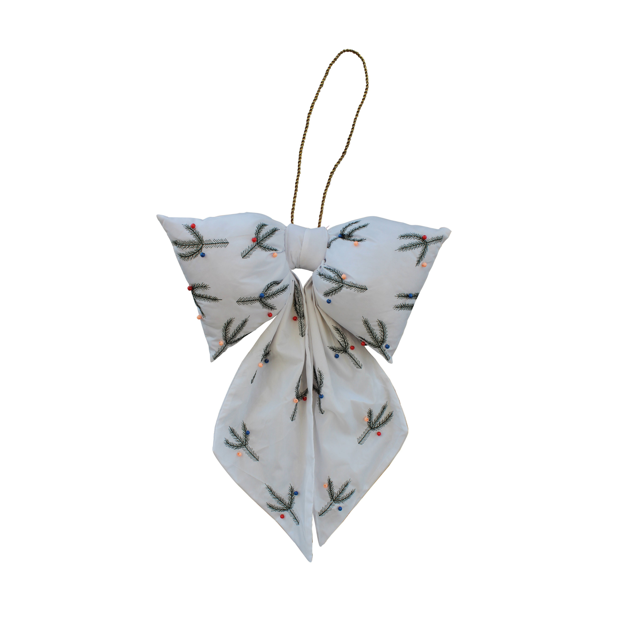 Puffy Christmas Bow “Magic Holiday” (large)