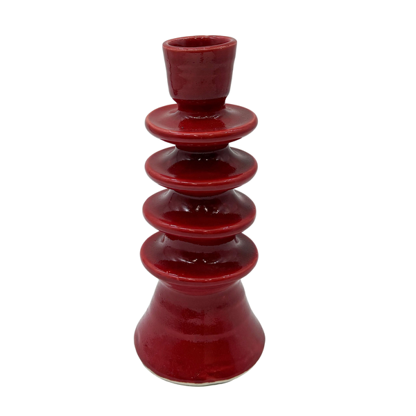 Large Ceramic Candlestick