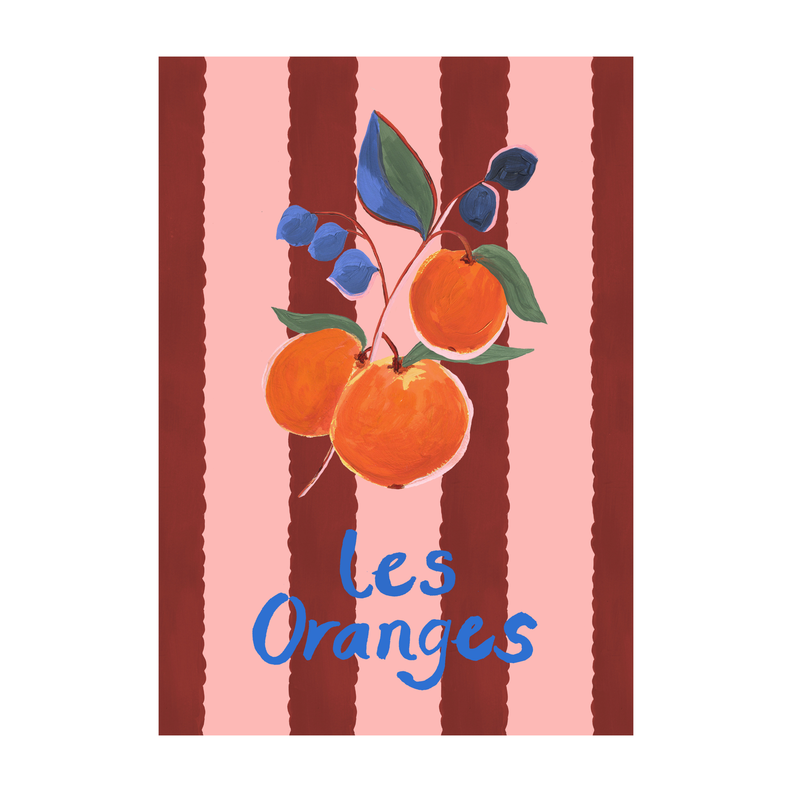 Oranges (Les Oranges), Art Print.