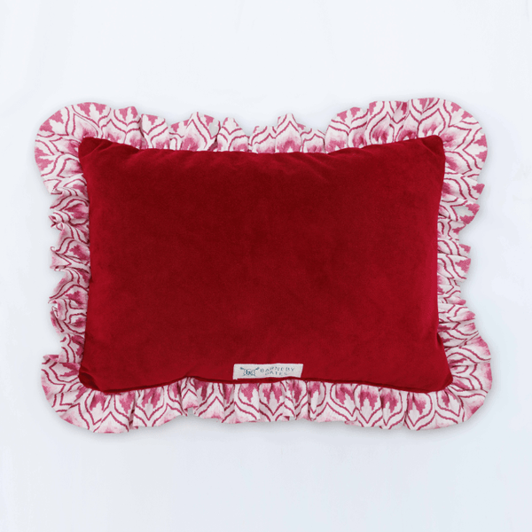 Ikat Heart Cushion