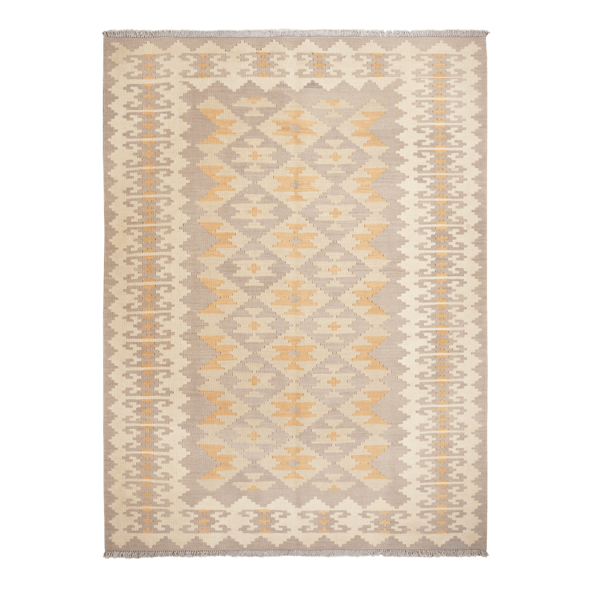 Kelim Gashgai Handwoven – Grey, 230 x 171cm