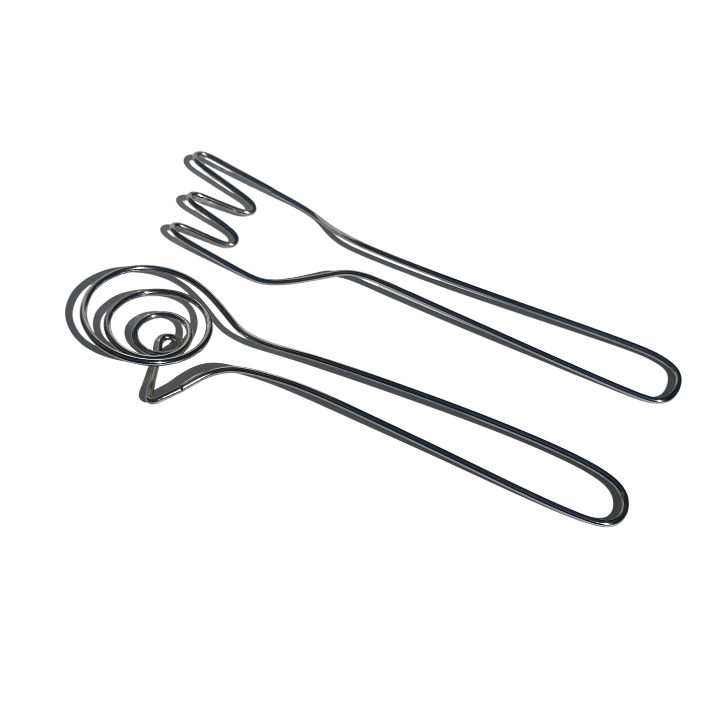 Vintage 80s Salad Servers
