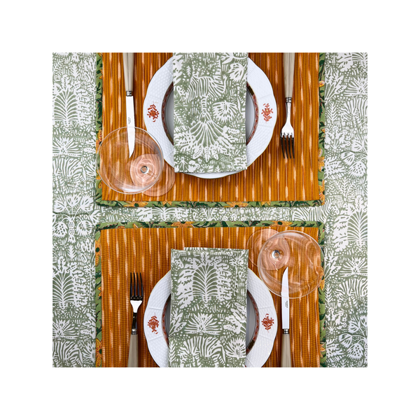‘The Savanna’ Napkin Set - Sage