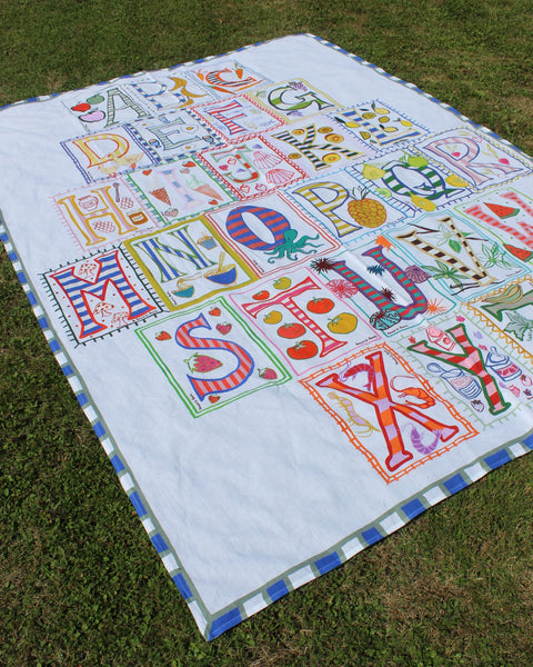 Alphabet Everyday Linen