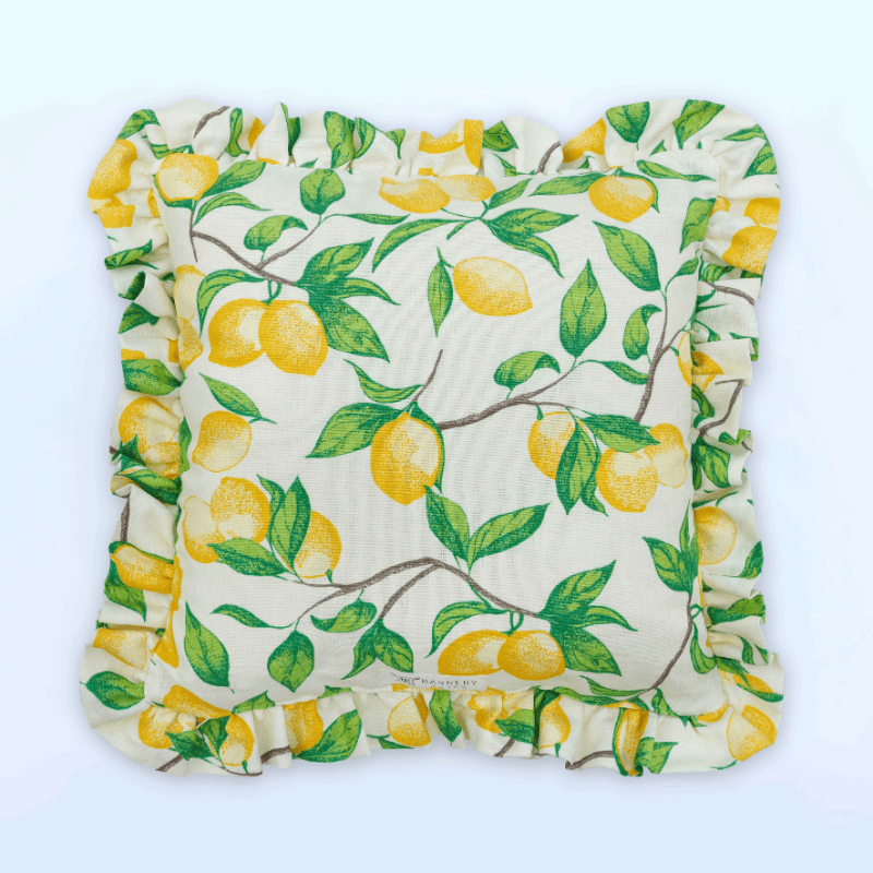 Capri Lemon Cushion