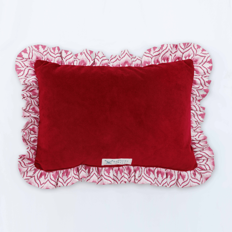 Ikat Heart Cushion