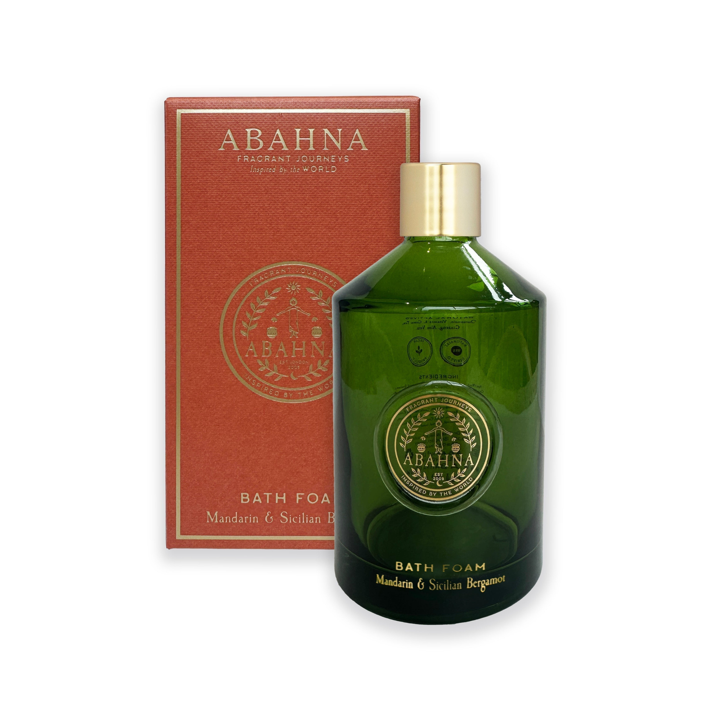 Bath Foam Decanter - Mandarin & Sicilian Bergamot