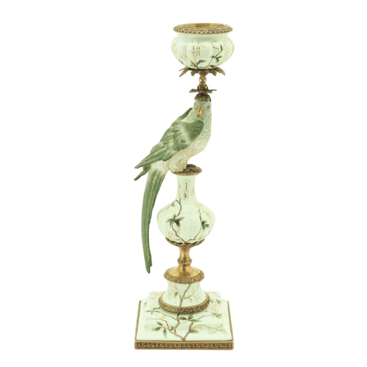 Aurora Songbird Taper Candleholder - Left