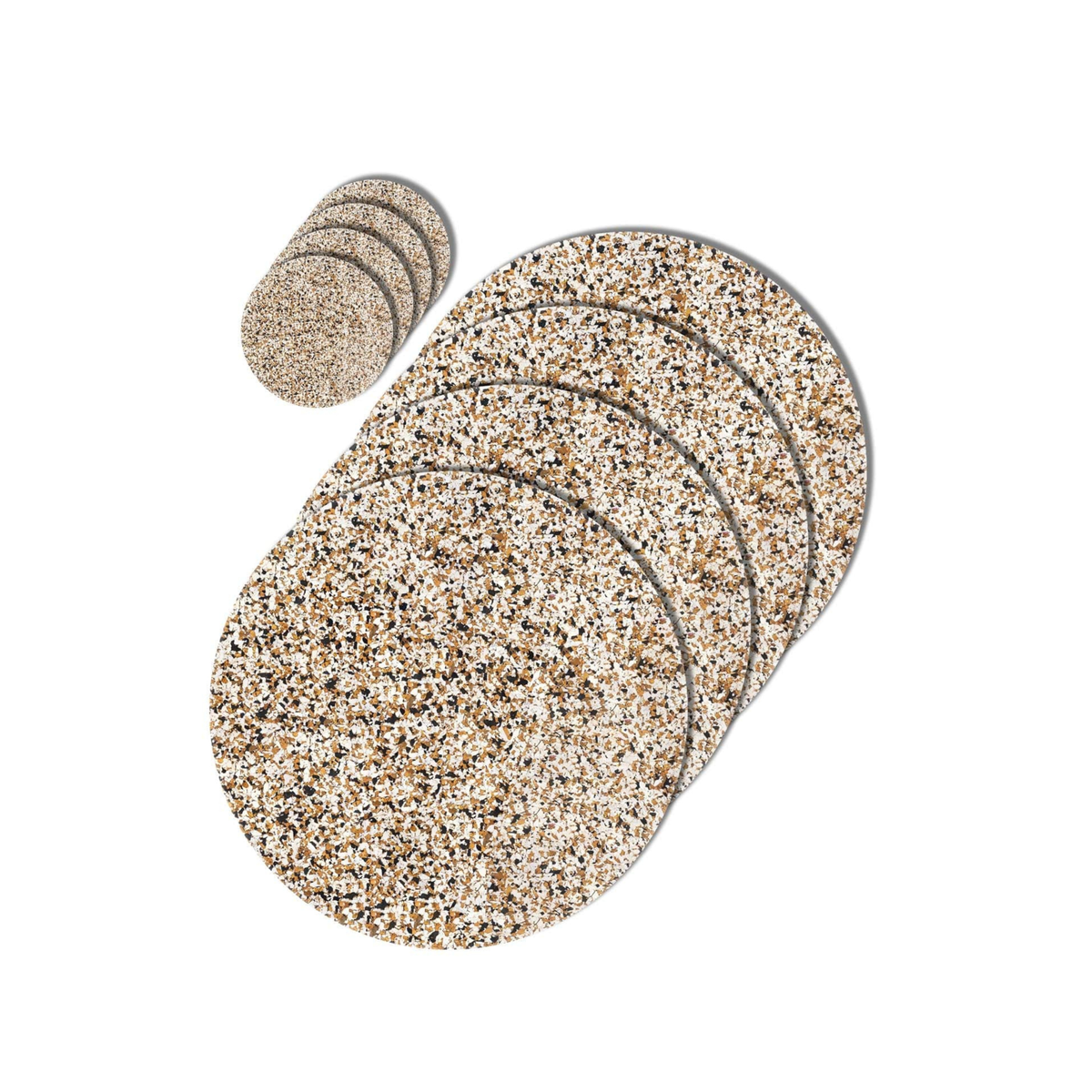 Speckled Cork Combo Set 3 -Black