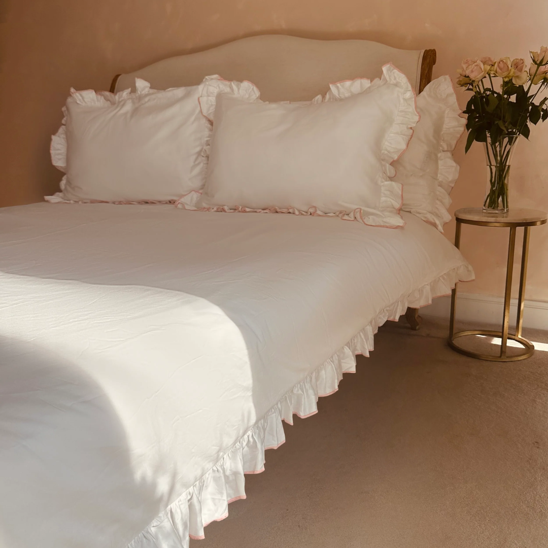 Provence Dusty Pink Bedding Bundle Set - Double