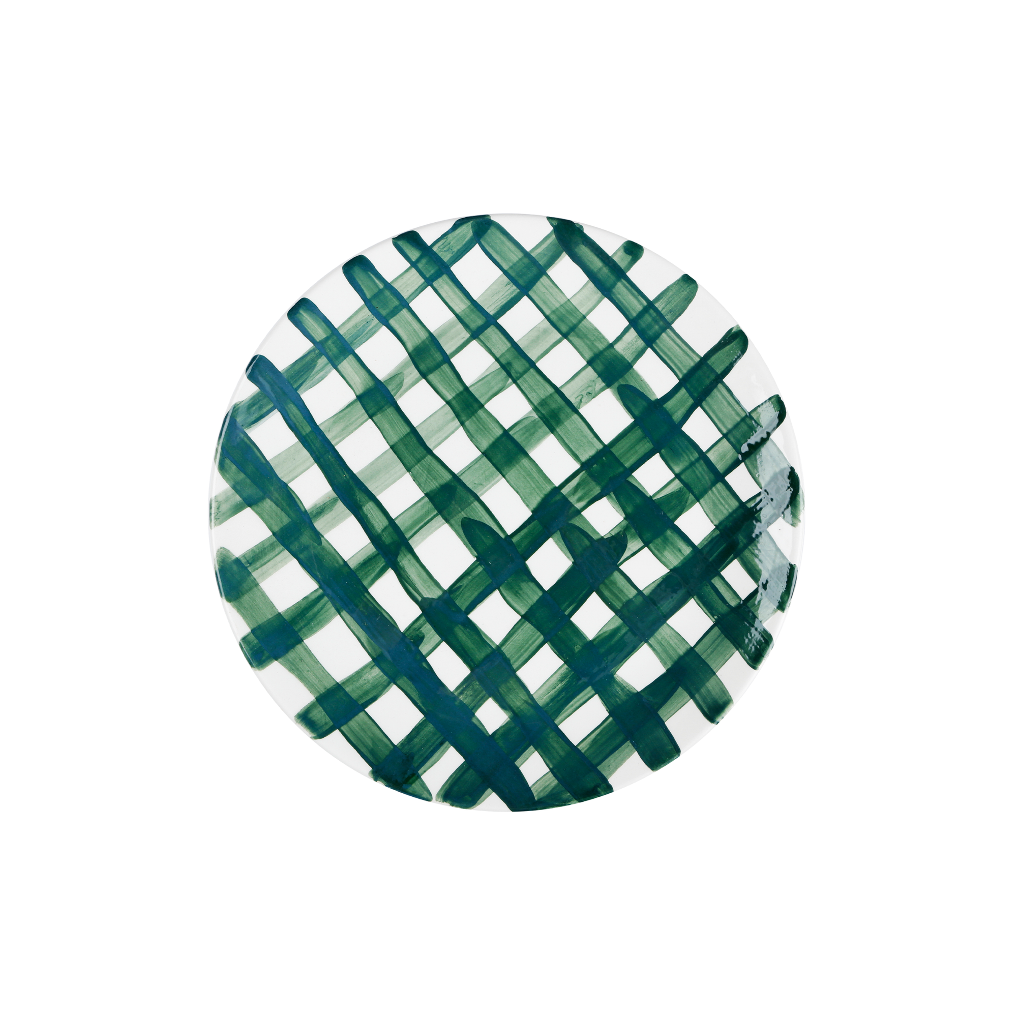 Vichy Green Plate