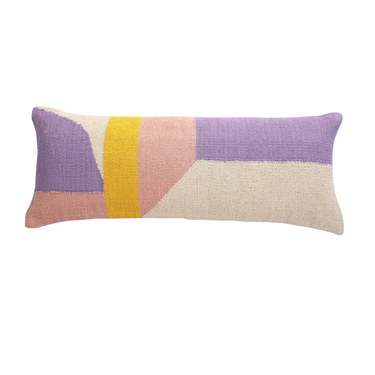 Geo Shapes Lumbar Pillow | Cushion Cover Only | 12x30 in