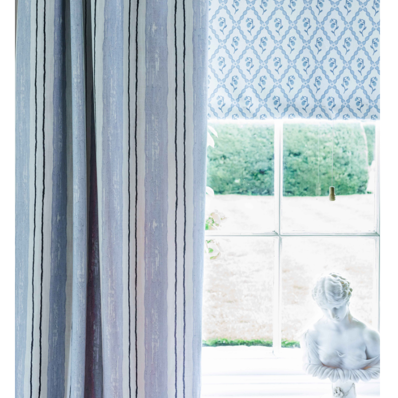Wild Strawberry Trellis Fabric