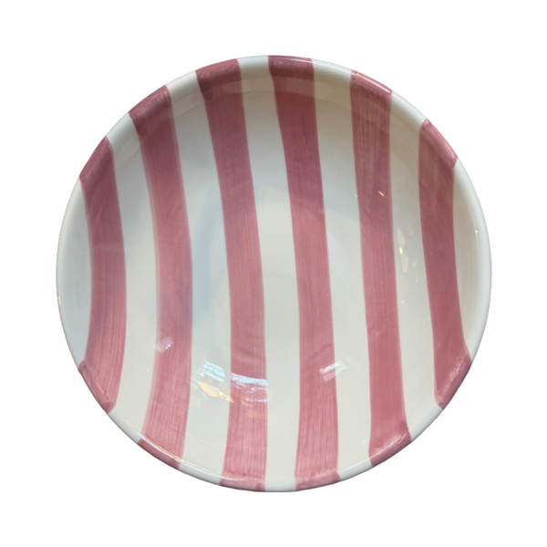 Bowl 20 cm Stripe Pink