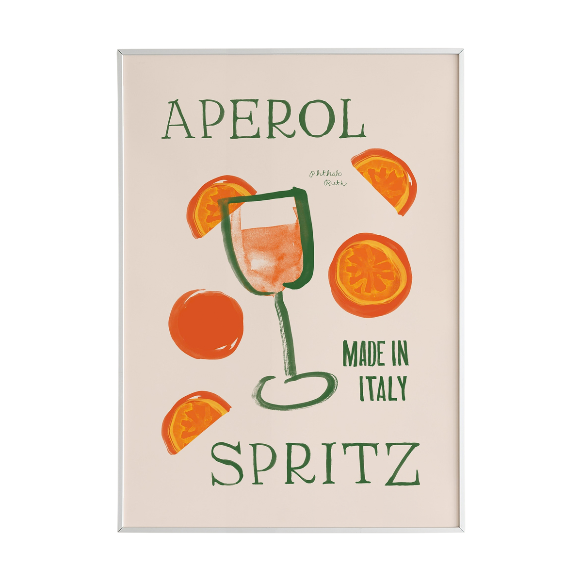 Aperol Spritz Art Print