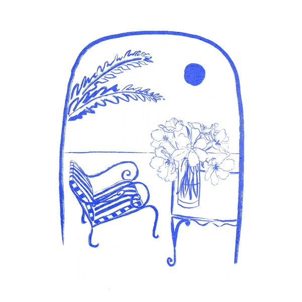 Soleil De L'après-Midi Print