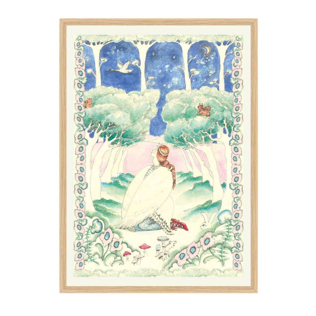 The Swan Lady - Fine Art Print