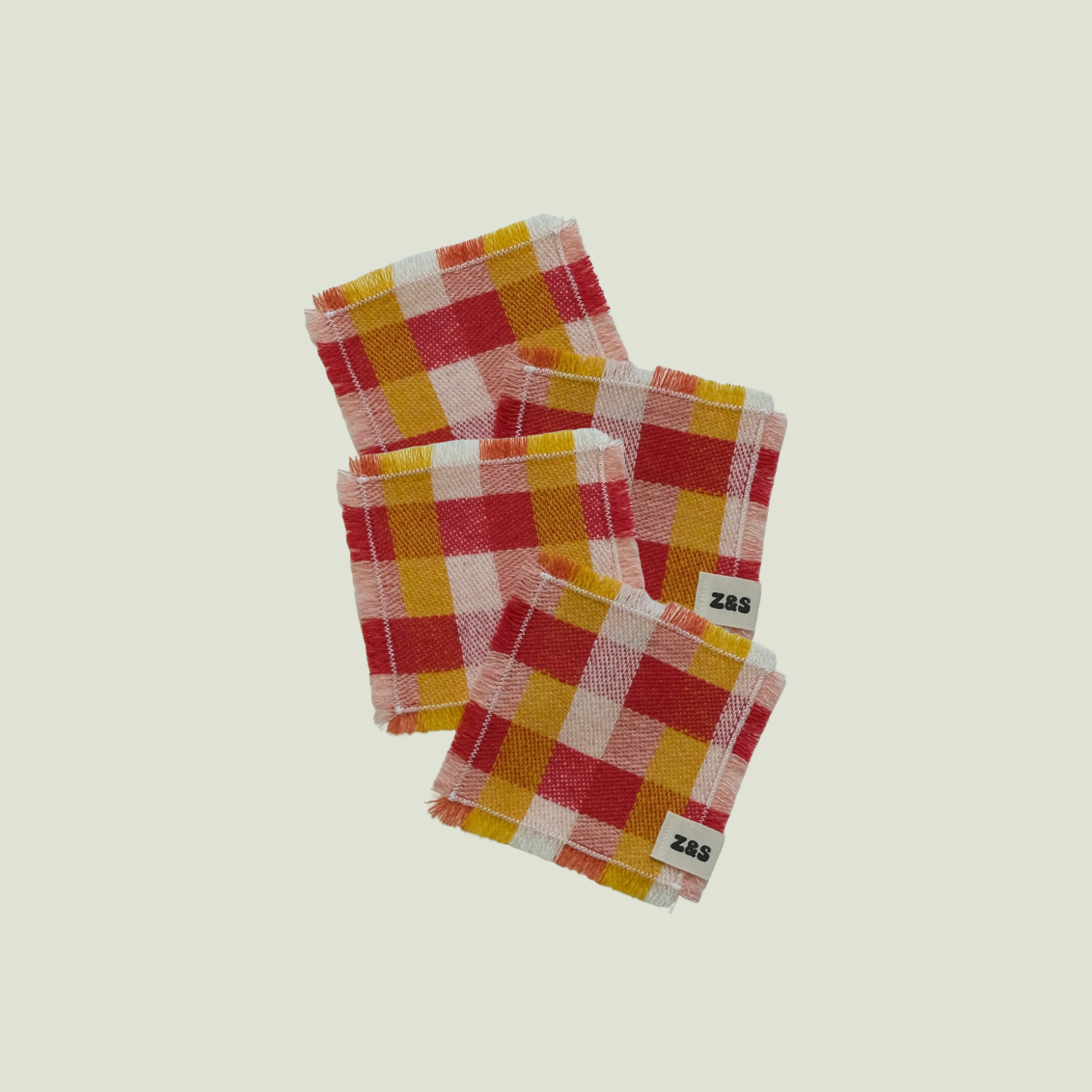 Coasters - Rhubarb & Custard